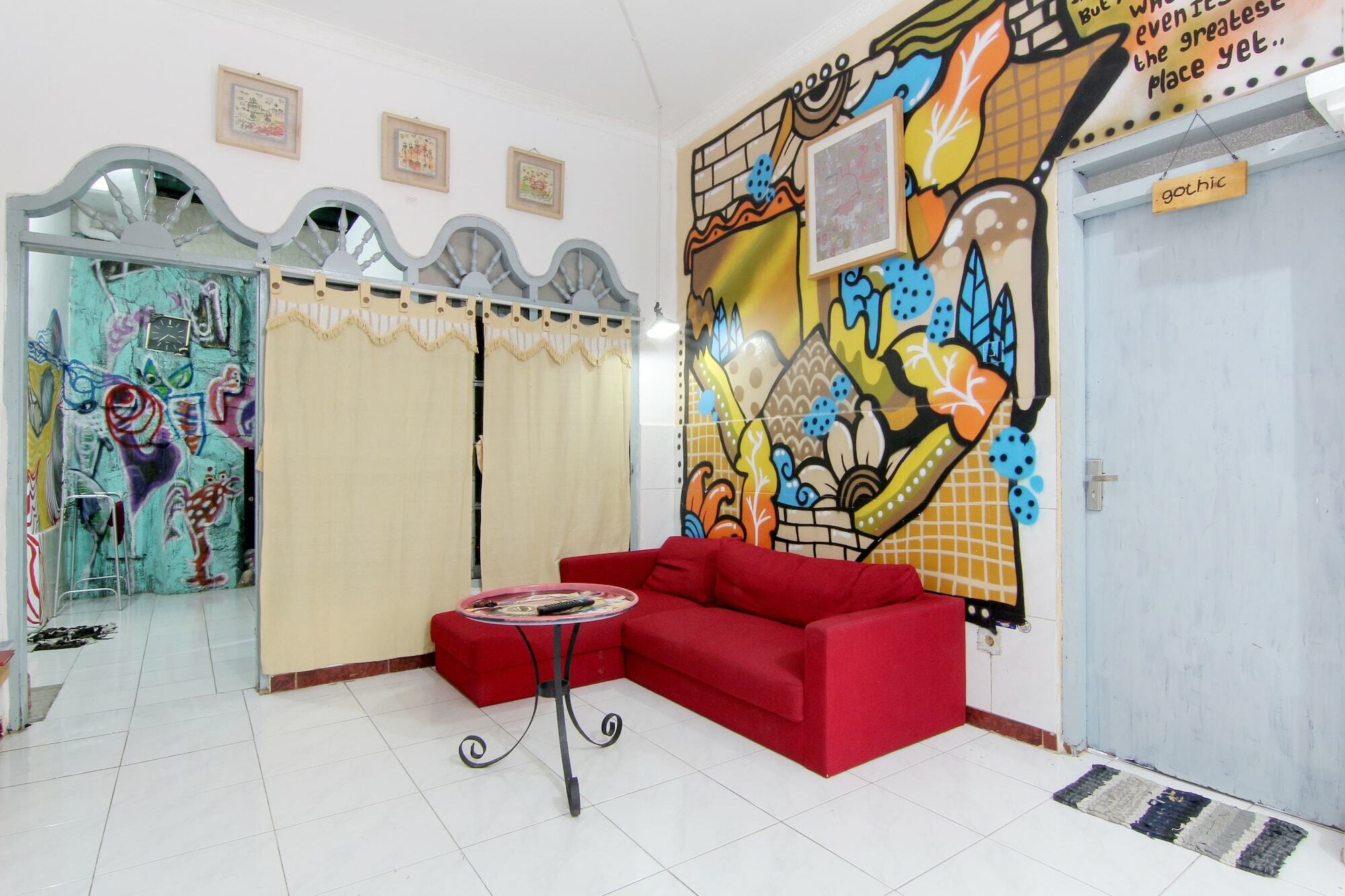 Deoplet Homestay & Gallery Джокьякарта Экстерьер фото